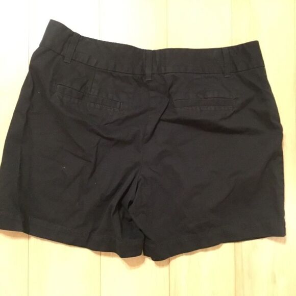 NWOT. Loft Women’s Sz 6 Black Cotton Shorts - Picture 6 of 7